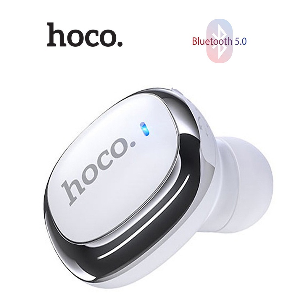 Tai nghe mini Hoco E54 Bluetooth 5.0, dung lượng 40mAh, siêu nhỏ gọn ( Trắng )