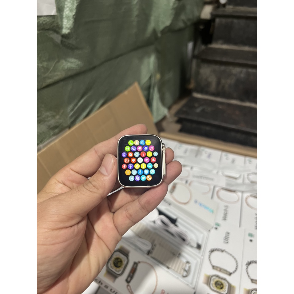 Đồng Hồ Thông Minh Watch Seri 8 Ultra Size 42MM / Đồng Hồ H10 Ultra Kết Nối Bluetooth Nghe Gọi Nhận Tin Nhắn