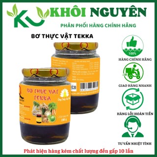 Tekka bơ thực vật Quy Nguyên hũ 180g - chùa Long Hương