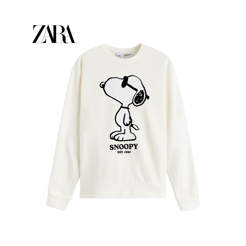 Zara Áo hoodie In Họa Tiết Cá Tính Trẻ Trung Cho Nam Nữ