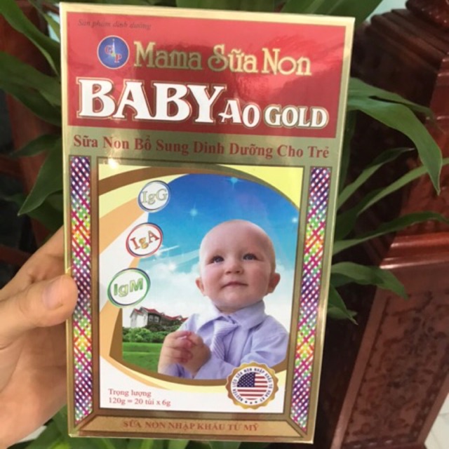 MAMA SỮA NON CHO BÉ BIẾNG ĂN CHẬM TĂNG CÂN BAYBY A0 GOLD