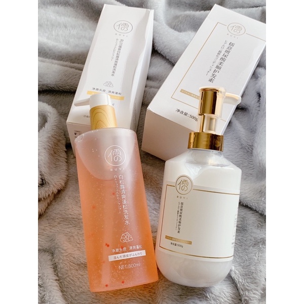 Gội xả cho tóc gàu, kiểm soát dầu và tẩy da ch.ết da đầu Ruyi.