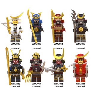 Mô hình đồ chơi lắp ráp samurai mini