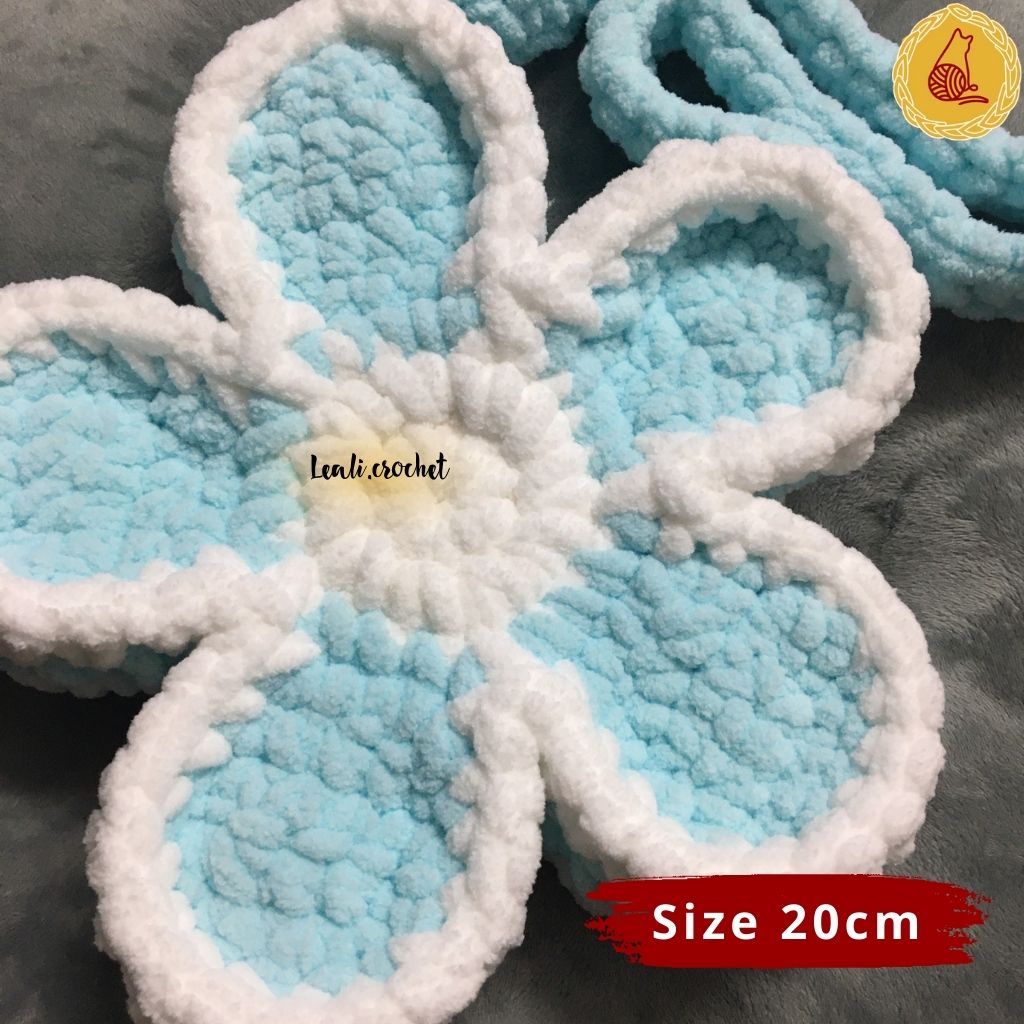 Túi len hoa Handmade cho bé, Bloom Flower Bag, Daisy len hình bông cúc