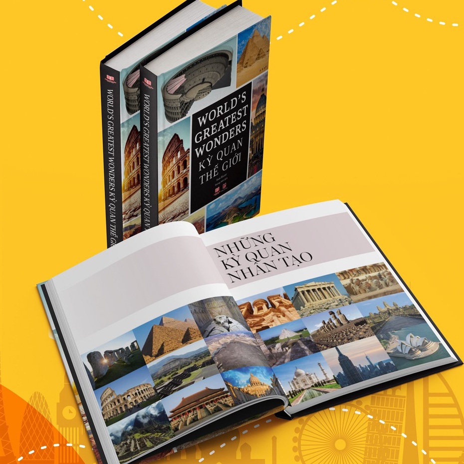 Sách - Kỳ Quan Thế Giới - World’s Greatest Wonder + Tặng Kèm Bookmark Xinh Xắn