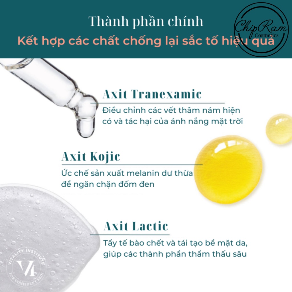 TINH CHẤT VIDERM DARK SPOT LIFTING SERUM GIÚP GIẢM THÂM VÀ LÀM ĐỀU MÀU DA 50ML