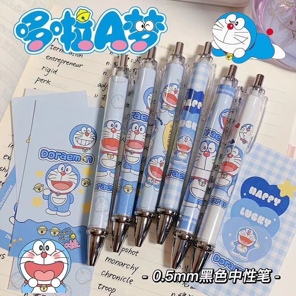 Bút Gel Mực Đen Ngòi 0.5MM Khô Nhanh Cho Học Sinh