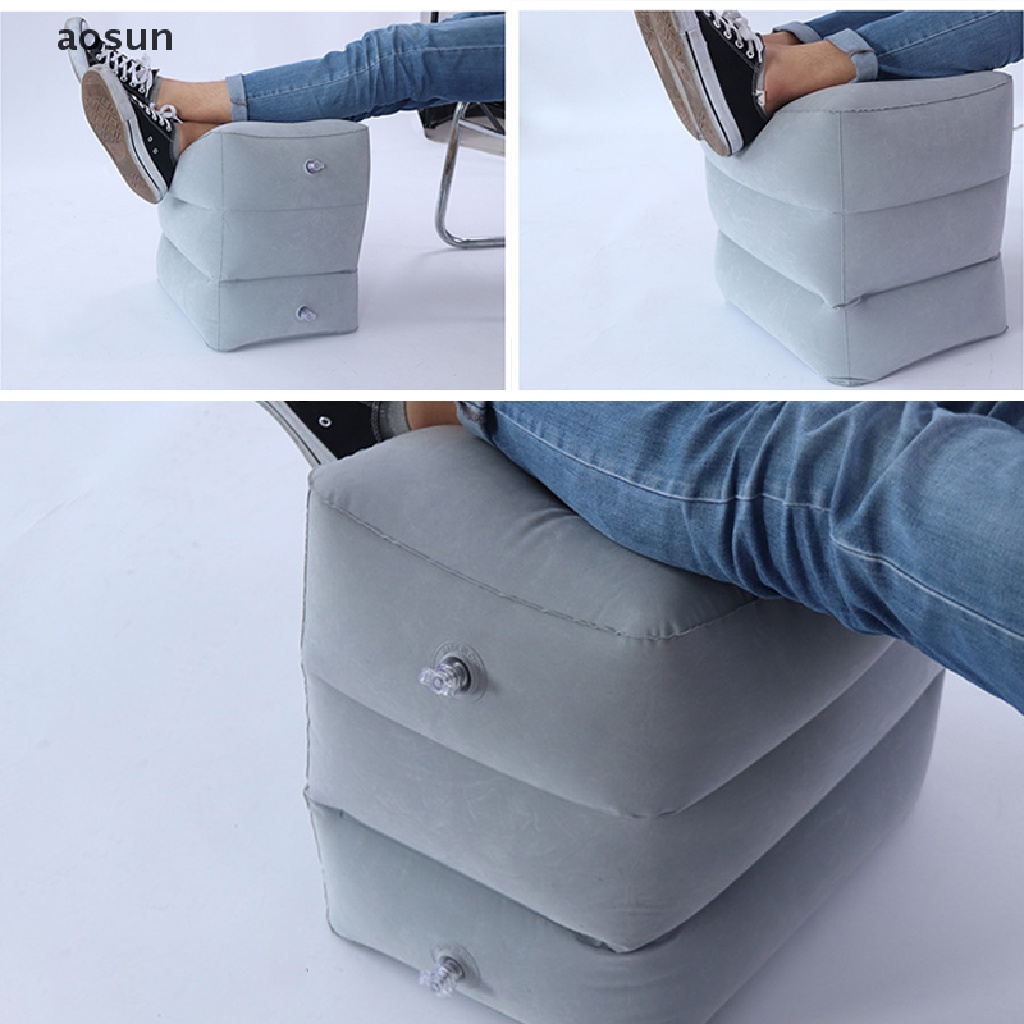 Gối Kê Chân Bơm Hơi aosun Tiện Dụng Khi Đi Du Lịch