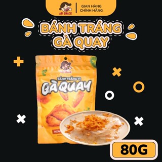   Mua 5 Tặng 1  Bánh Tráng Vị Gà Quay Thương Hiệu Abi Snack Trọng Lượng 80 Gam 