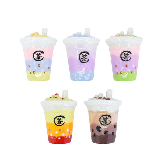 Mô hình các ly nước sinh tố trang trí nhà búp bê, OB11 Dollhouse 1:12