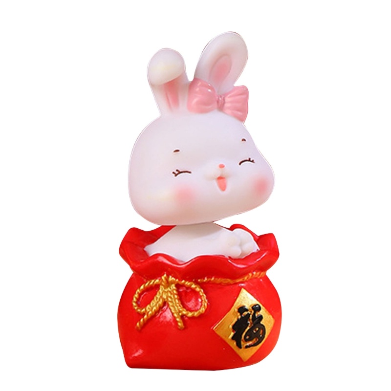 Ống Heo Tiết Kiệm Hình Thỏ Năm Mới 2023 Phong Cách Trung Hoa