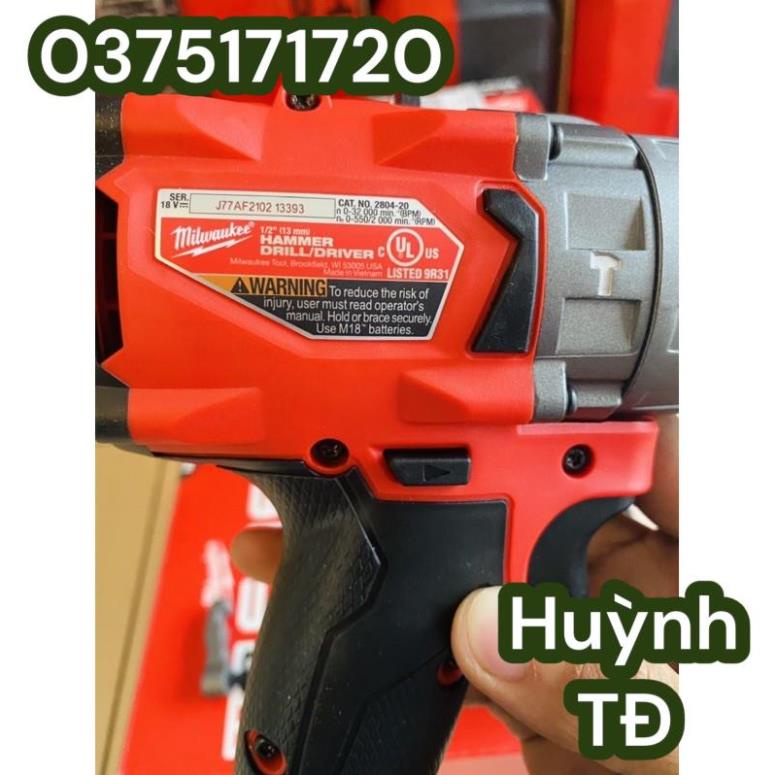 Thân Khoan Và Vít M18 Milwaukee 2804-2853 [Body]