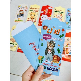 Combo 10 sấp bao lì xì (100 cái)