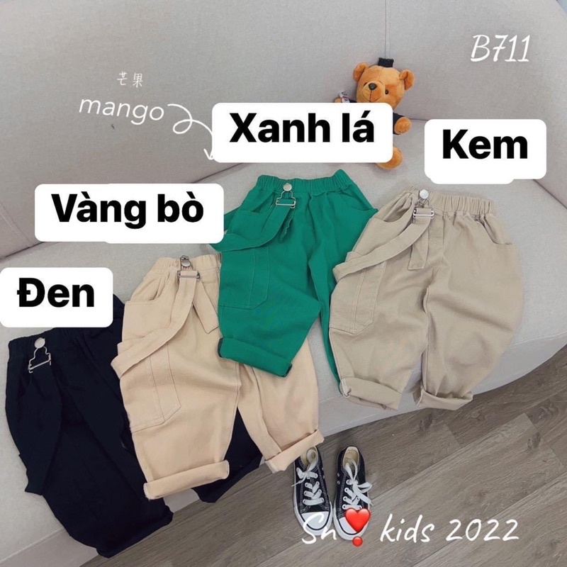 Quần kaki có quai