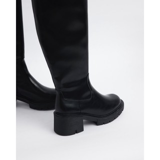 1571 - GIÀY DALE CHUNKY CALF BOOTS