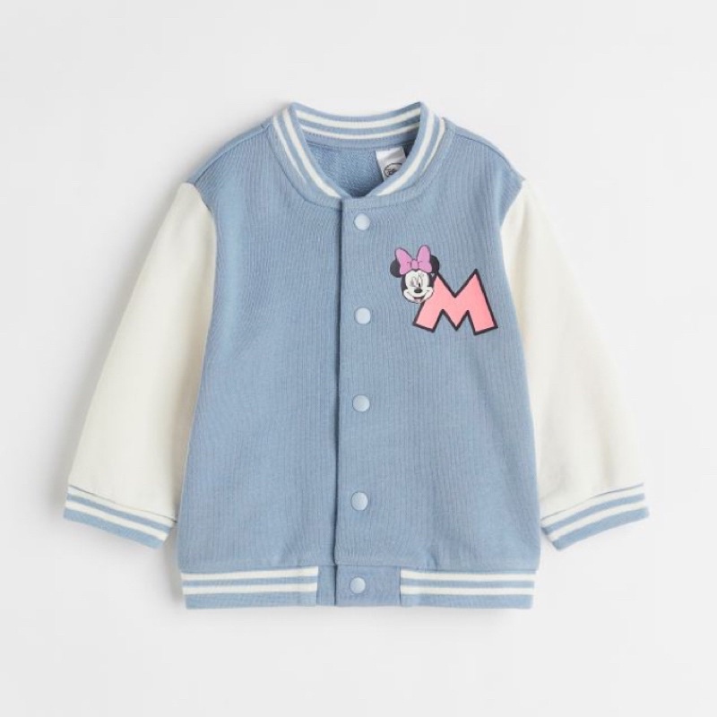 Áo khoác bomber Minnie HM auth cho bé gái 8-17kg - Lagim House