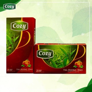 Trà cozy túi lọc hương đào - táo