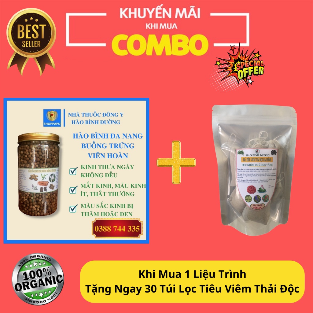 ✅ Hào Bình Đa Nang Buồng Trứng Viên Hoàn