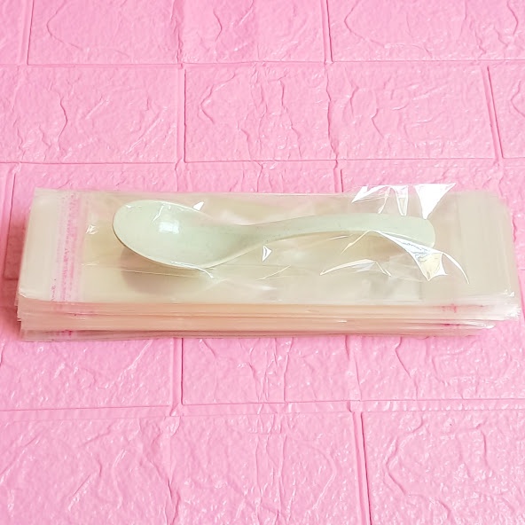 100g  Túi Opp dán mép 6x20cm  - Túi nilon băng keo dán miệng