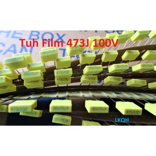 Tụ film 473j 100v tụ điện 473j100 0.047uf 100v chính hãng