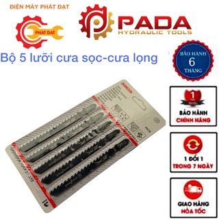 Bộ 5 lưỡi cưa sọc-cưa lọng - Phụ kiện máy cưa sọc-cưa lọng