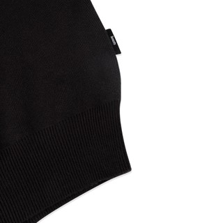 Áo Sweater Len Levents/ Black Chất Len Dệt Unisex Oversized