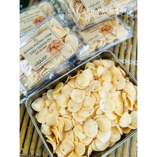 Bánh phồng tôm tiêu hành 500g