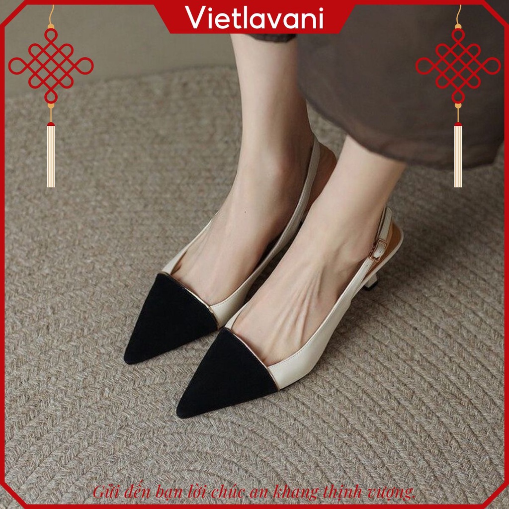 Giày cao gót mã XKC54 gót nhọn cao 7P kiểu dáng thời trang quý phái