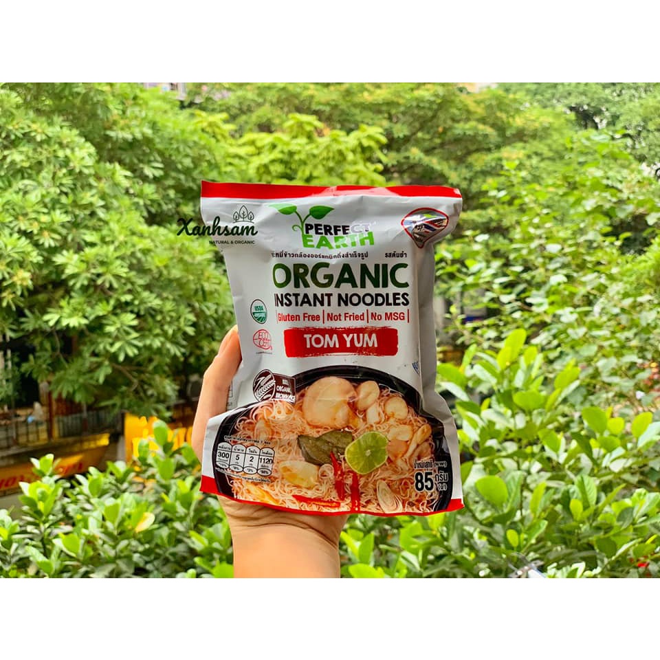 Mì Tôm Ăn Liền Hữu Cơ PERFECT - Xanhsam Organic