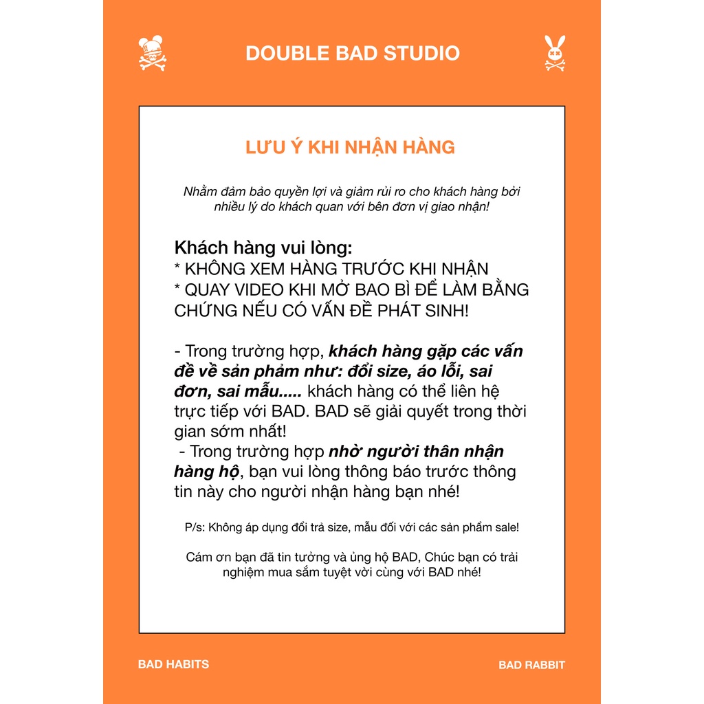 Áo Hoodie Unisex Bad Rabbit TAKE IT EASY - Local Brand Chính Hãng | BigBuy360 - bigbuy360.vn