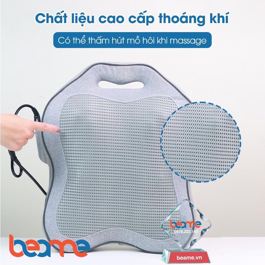 Máy massage lưng cột sống, gối mát xa cổ vai gáy Beame BM-V56