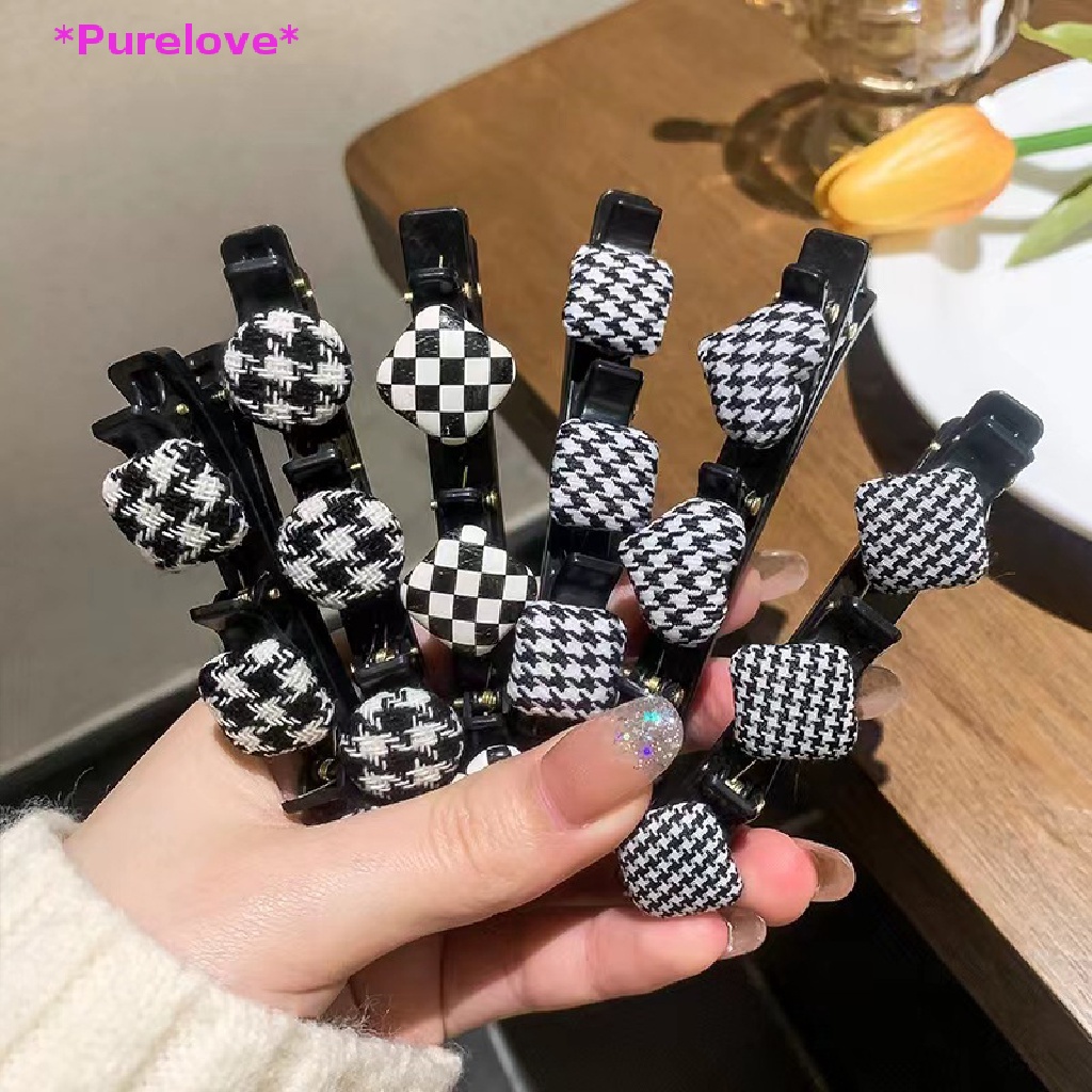 Kẹp Tóc Bện Hai Lớp Xinh Xắn Thời Trang Cho Nữ Mới