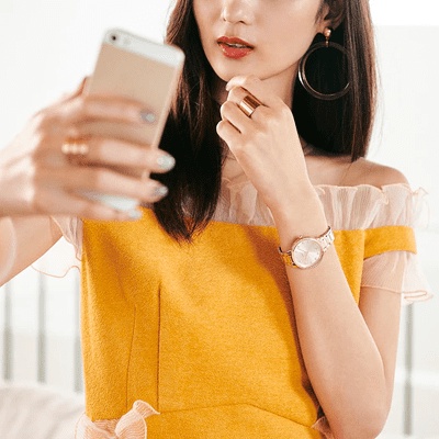 ĐỒNG HỒ NỮ DÂY THÉO KHÔNG GỈ MÀU VÀNG HỒNG CASIO SHEEN SHE-4056PG-4A HÀNG CHÍNH HÃNG