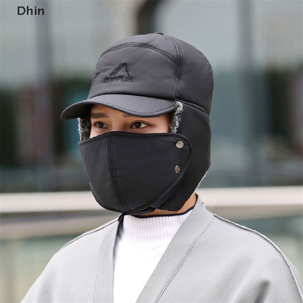 Mũ Trùm Đầu Giữ Nhiệt Bảo Vệ Tai Chống Gió Khi Trượt Tuyết Mùa Đông Cho Cặp Đôi