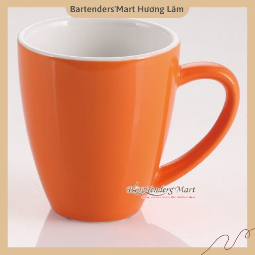 Ly Cafe Sứ 350cc YAMI Màu Cam