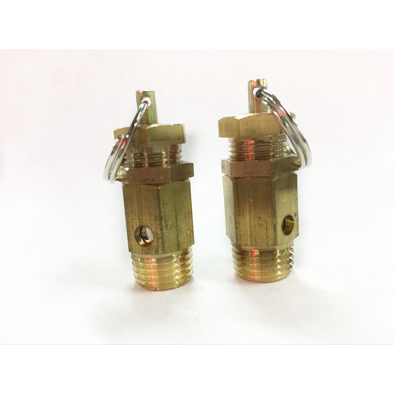 Van xả khí nén tự động - van an toàn khí nén ren 13mm và ren 17mm