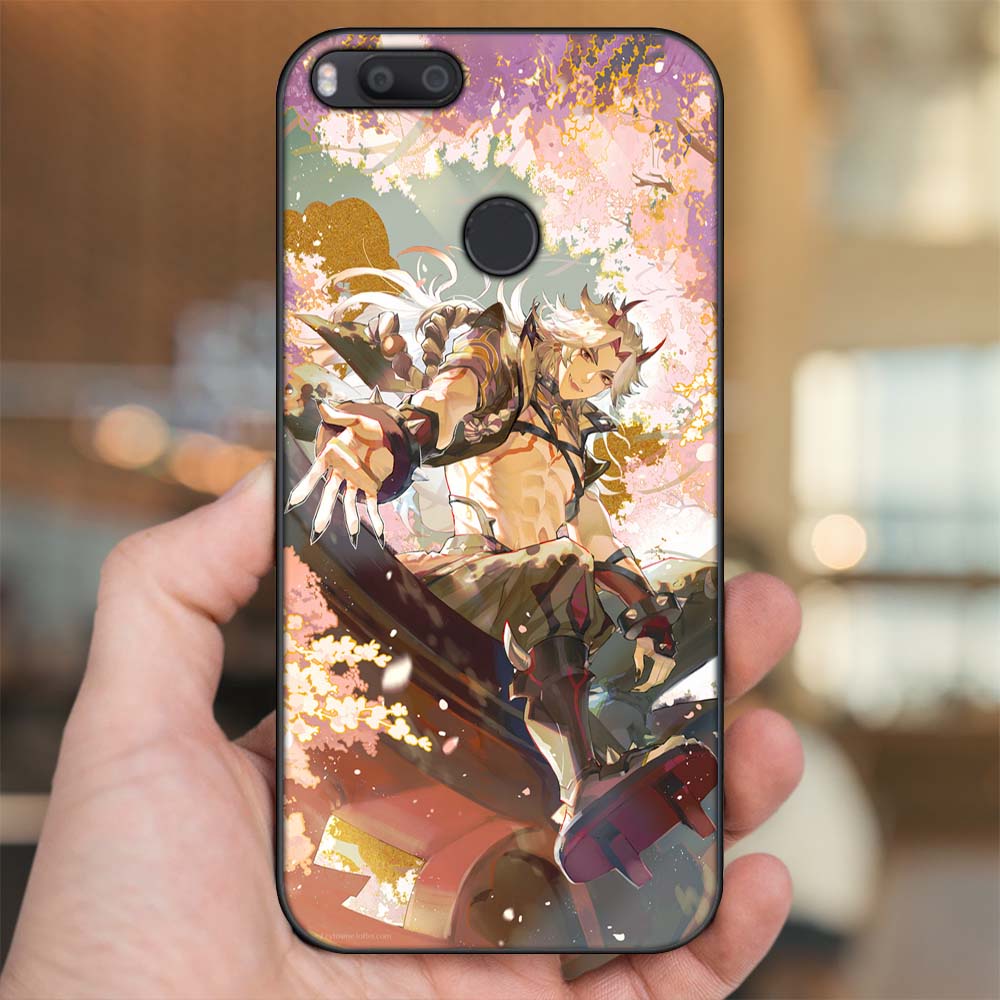 Ốp lưng Xiaomi Mi A1, Mi 5X viền đen in hình Arataki Itto Genshin Impact