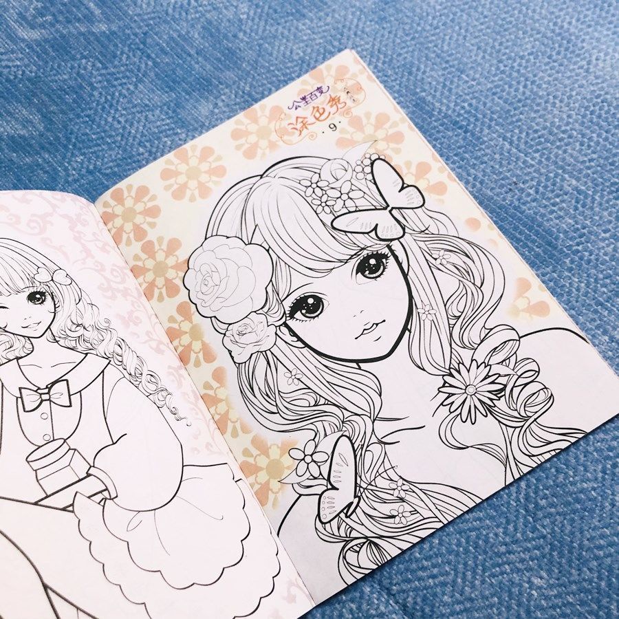 Sách Tô Màu Vẽ Tranh Công Chúa Dành Cho Bé Gái 3-8 Tuổi