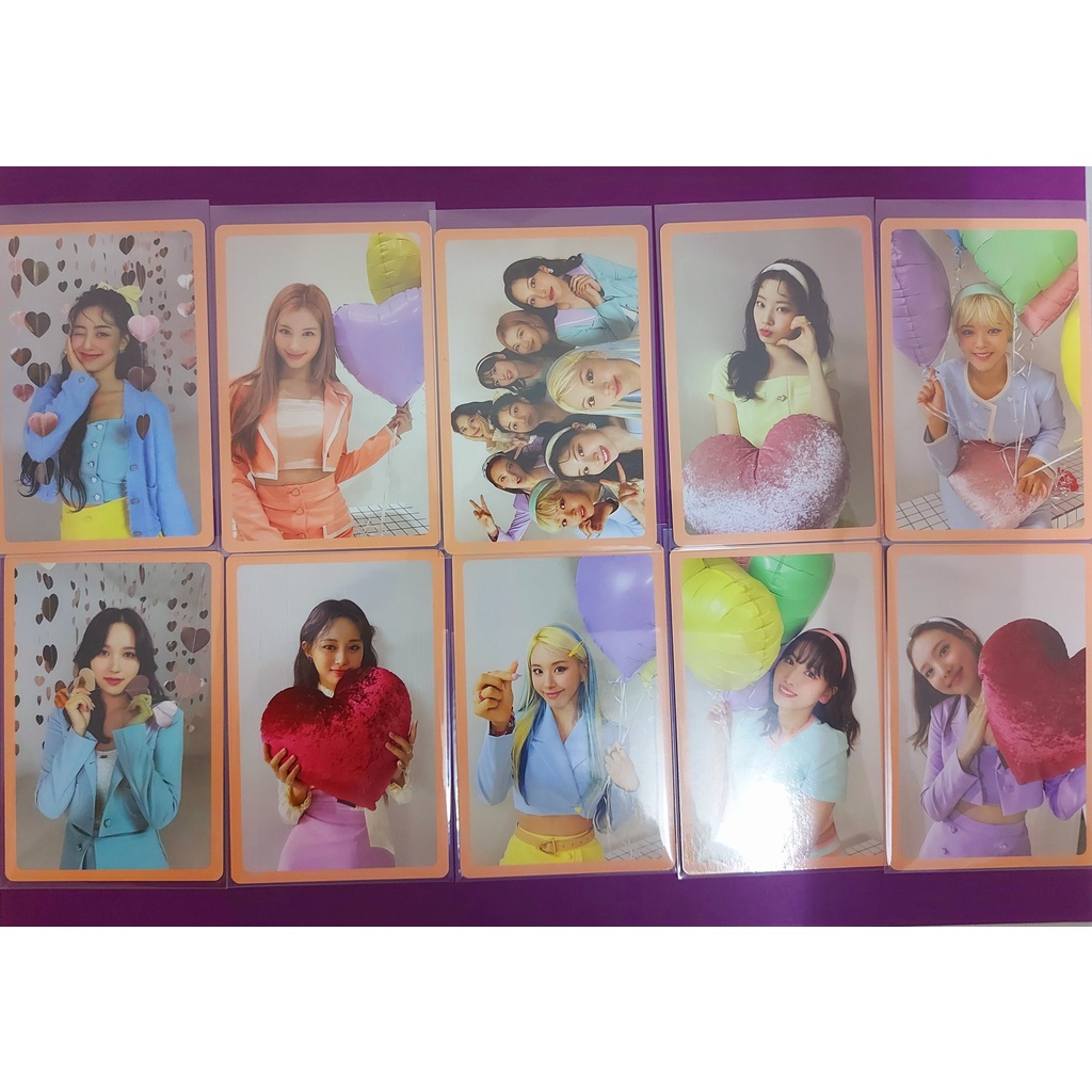 [OFF] Card bo góc Twice chọn mem
