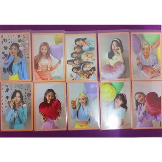 Card bo góc Twice chọn mem
