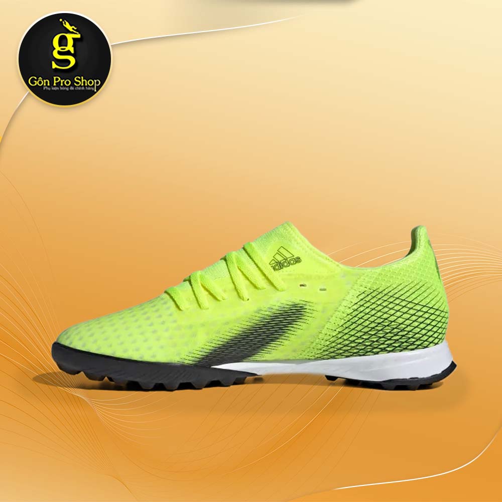 GIÀY BÓNG ĐÁ CHÍNH HÃNG - X GHOSTED.3 TF J XANH CHUỐI - GIÀY BÓNG ĐÁ SÂN CỎ NHÂN TẠO