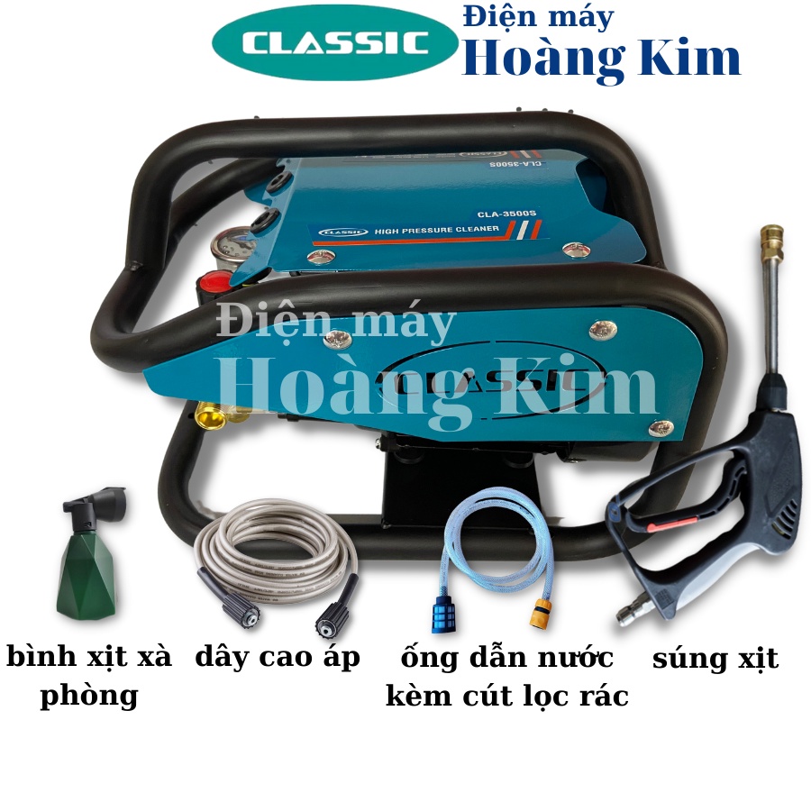 Máy rửa xe có chỉnh áp CLASSIC 3500 model 2022