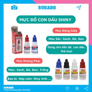 Mực đổ con dấu Shiny dùng cho các con dấu lật SUKADO