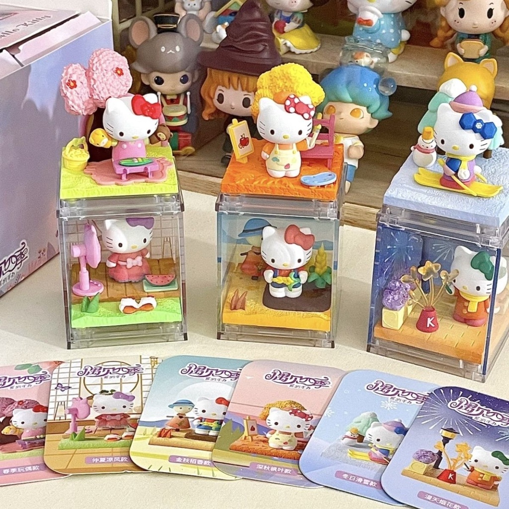 Mô Hình Hello Kitty Dễ Thương Dùng Trang Trí