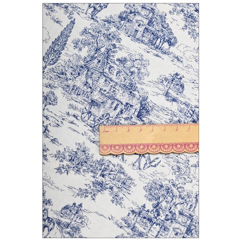 Tấm Vải 100% Cotton In Họa Tiết Dành Cho May Vá DIY