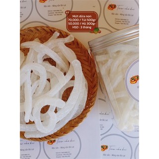 Mứt dừa non dạng sợi | 300-500gr