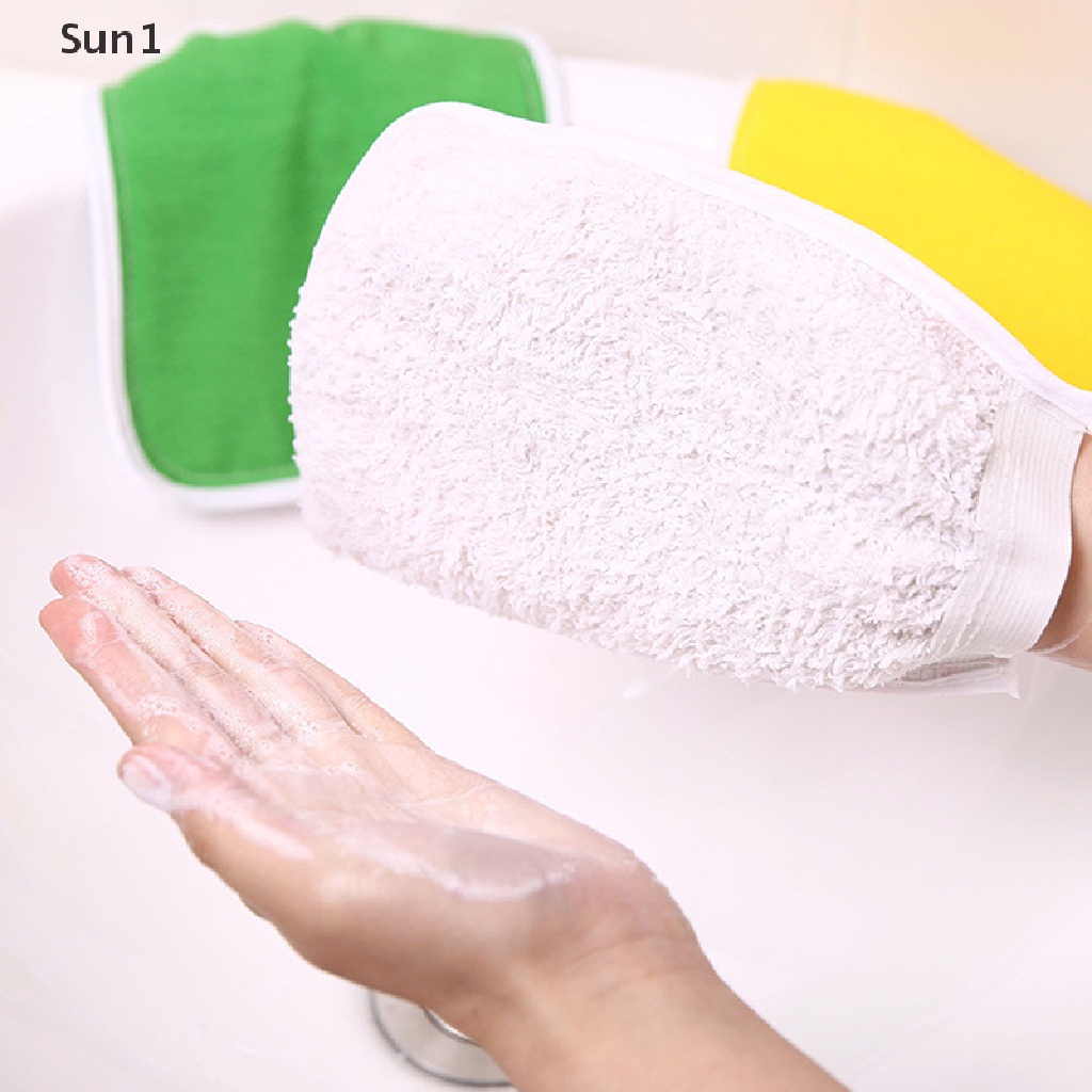 1 Găng tay đi tắm Tẩy Tế Bào Chết massage Toàn Thân Sun1 &gt;