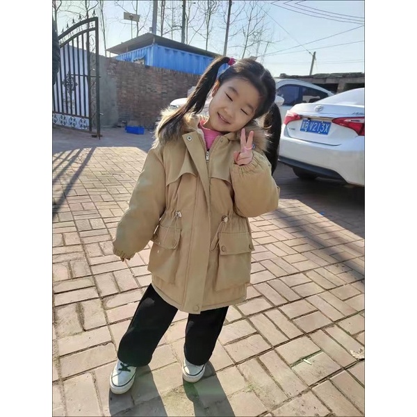 ÁO PARKA MŨ LÔNG SIÊU ẤM VÀ THỜI TRANG CHO BÉ
