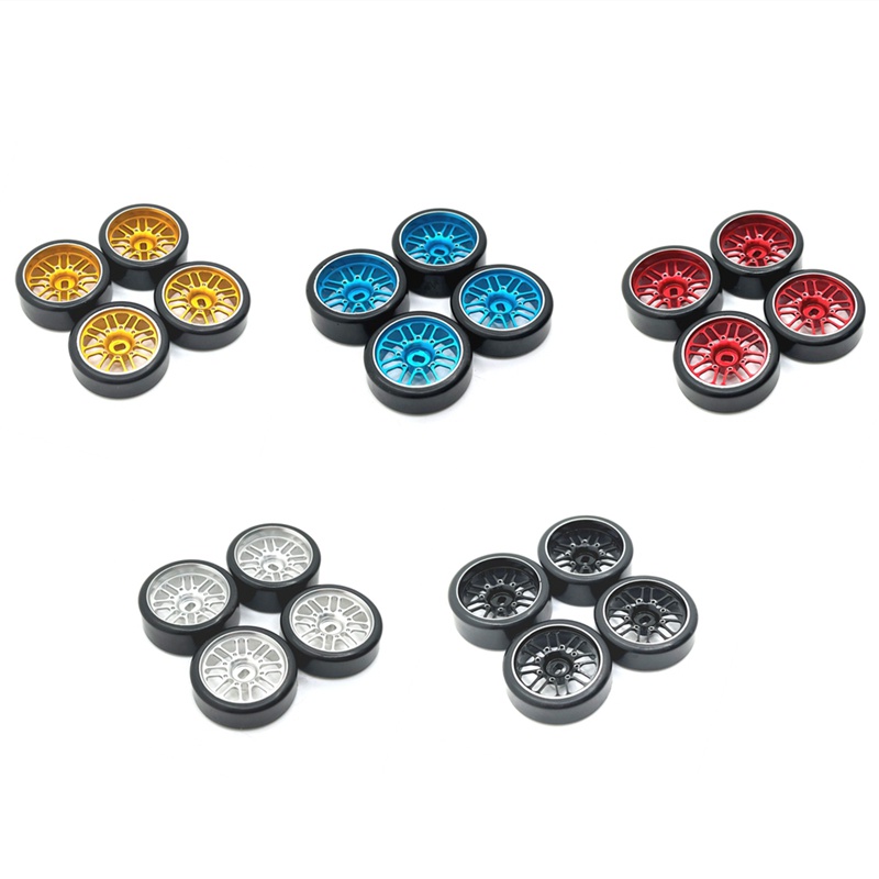 Vành Bánh Xe Kim Loại 27Mm Dành Cho Xe Hơi Wltoys 284131 Phụ Kiện Cho Xe Hơi Điều Khiển Từ Xa K969 K979 K989 Kyosho Mini-Z 1 / 28