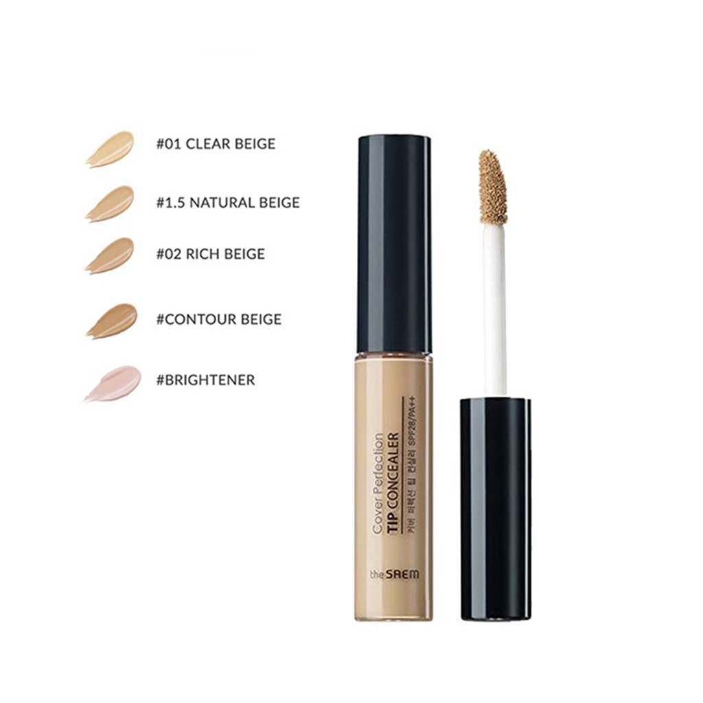 Kem Che Khuyết Điểm The Seam Cover Perfection Tip Concealer SPF28 PA++ 6.5g Hàn Quốc
